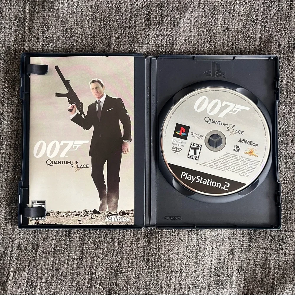 007 Quantum Of Solace Sony Playstation 2 PS2 Game‎ Complete - Picture 3 of 3